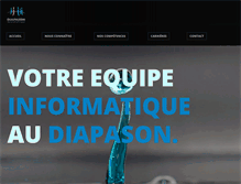 Tablet Screenshot of diapason-info.com